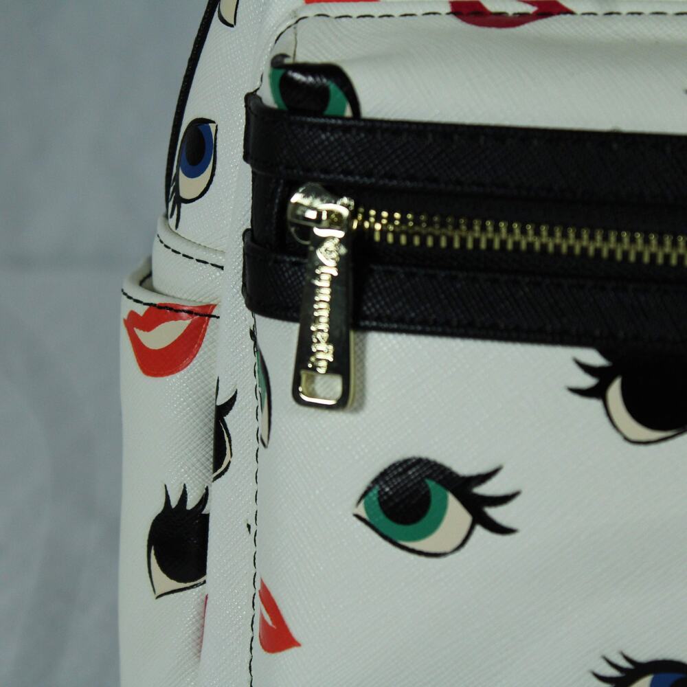 Loungefly Disney Princess Eyes & Lips Mini Backpack – OG Heart Logo 2017 NWT HTF - Picture 5 of 14